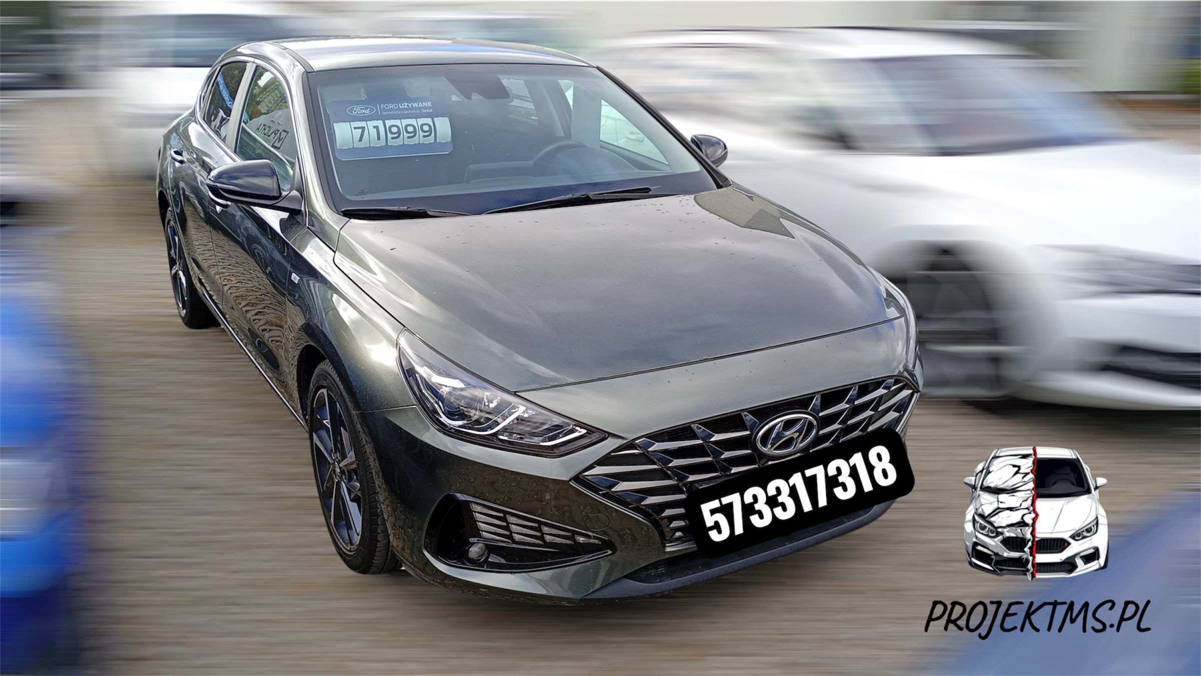 Read more about the article Sprawdzenie samochodu przed kupnem – Opis oględzin Hyundai i30 Fastback (2023)